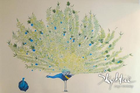 壁畫彩繪 Skybluezoey天藍藝術 - 