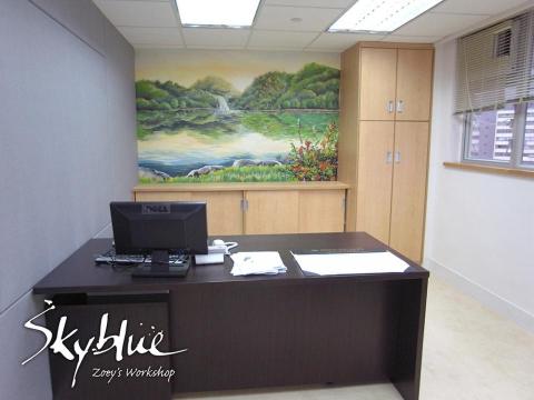 壁畫彩繪 Skybluezoey天藍藝術 - 