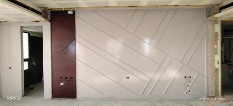 魔法空間裝潢油漆工程 - 牆頭烤漆