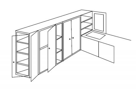 鑫晨專業清潔工作室 - 系統櫃
