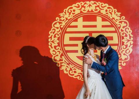 婚攝羅賓 - 佳偶天成
囍?
心心相印?