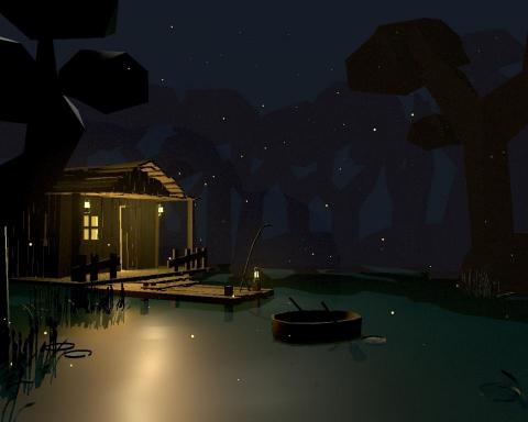 sixteencats - MAYA場景建模作品，從場景設計、製作，皆可配合雇主的故事或遊戲大綱而客製服務