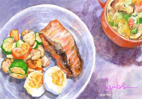 賴怡霖 - 飲食插畫