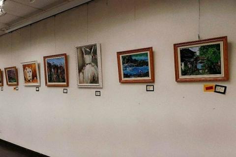 向瑪姬 - 展覽的主體牆