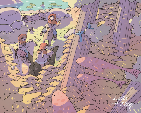 little illy插畫 - 插畫