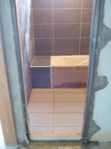 築舍室內裝修公司 - 地壁磁磚施工照片