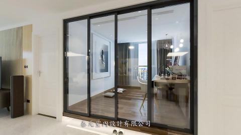 泰迪森設計裝修工程 - 北歐風書房兼客房明亮空間也可以是親子互動所在