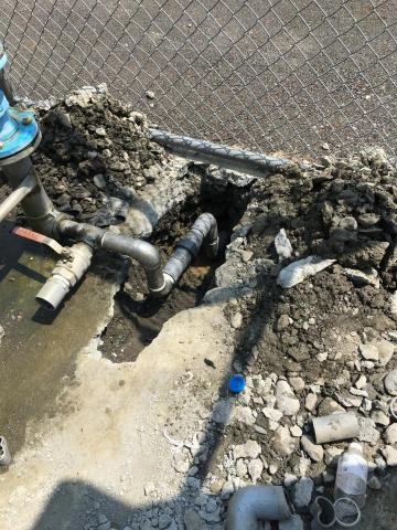  - 合一生技廠房自然水管漏水、水管更換白鐡管