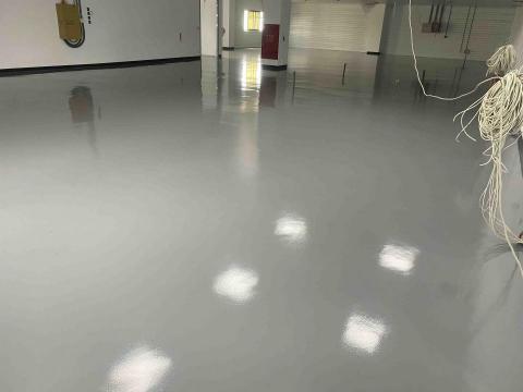 旭懿工程行 - Epoxy環氧樹酯地坪施工完成照
