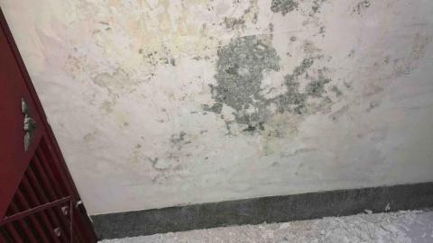 宗慧油漆工程行 - 老舊牆面的大面積壁癌處理前 宗慧油漆工程行 - 老舊牆面的大面積壁癌處理前