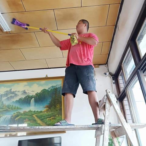 奉如來清潔公司 - 天花板清潔後