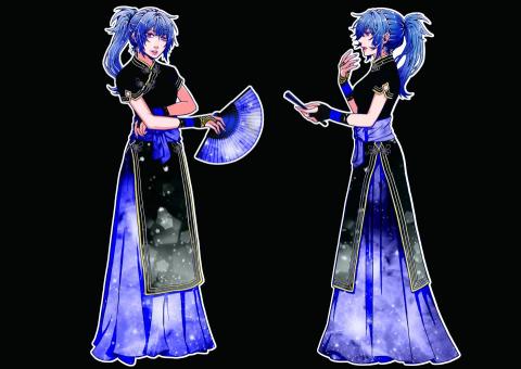 二乂三 - 原創角色人物設計