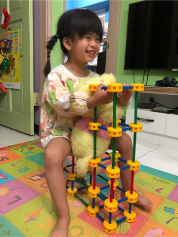 芯波麻麻工作坊 - 正方型與長方型應用，等邊等長