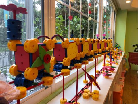 芯波麻麻工作坊 - 在園所的大型展示