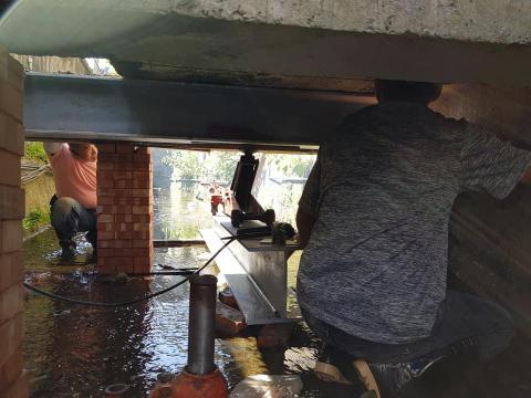 胡沛媗 - 民宅與大排水系統鋼股結構補強