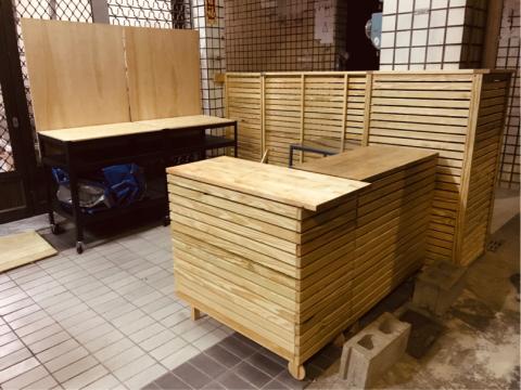 富穗室內裝修工程 - 騎樓南方松圍籬2 富穗室內裝修工程 - 騎樓南方松圍籬2