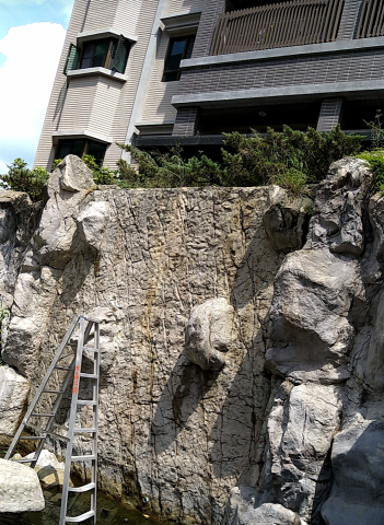 毅盛家事中心 - 假山清潔-後