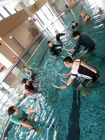 mike幫幫忙 - 水中飛輪課程