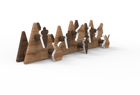 熊貓眼睛 - 3D電腦建模+渲染