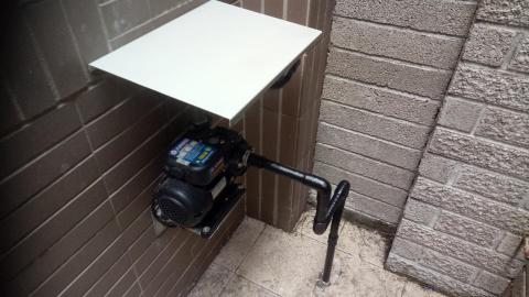 (德晴水電) - 抽水機更新，專用擋板按裝