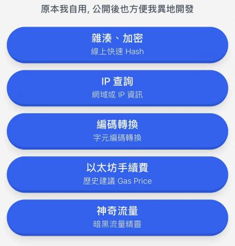 AI Agent、網站、APP、Web3、直銷系統、項目盤、 - 開發給開發人員的工具