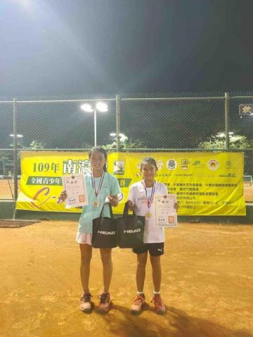 DPS多元化運動團隊 - 恭喜我們選手獲得南瀛盃全國青少年網球錦標賽亞軍
