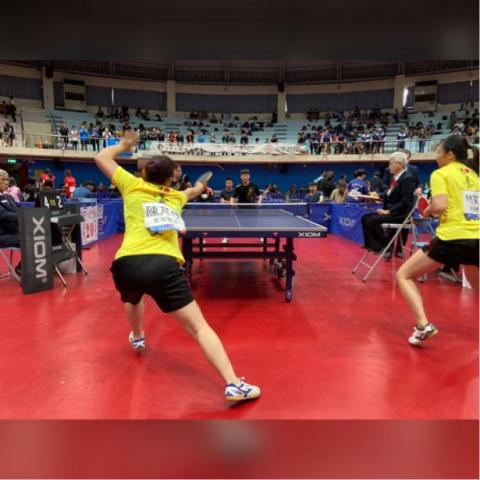 陳芃伃 - 全大運團體雙打