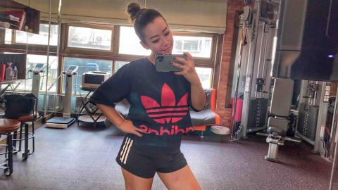 提供訓練狗服務的專家Cristine Chen 