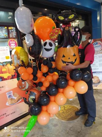 一台車凸歸呆丸 - 派對氣球運送