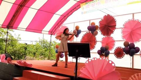 Hsuan Ying Ho 宣瑩 - 2019 高雄市崙港社區文青創意市集 - 小提琴表演