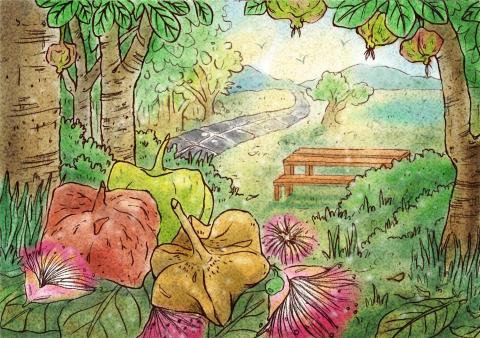 安蒲𝐀𝐧𝐩𝐮𝐫𝐞 - 高雄基督教美門乾癬病友關懷協會-年曆明信片插圖 安蒲𝐀𝐧𝐩𝐮𝐫𝐞 - 高雄基督教美門乾癬病友關懷協會-年曆明信片插圖