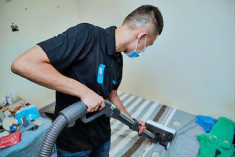 明堡冷氣裝修工程 - 專業吸塵