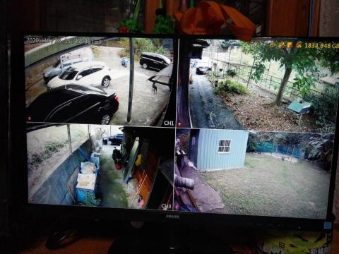 廣杰安全系統有限公司 - 現場實際監控畫面狀態