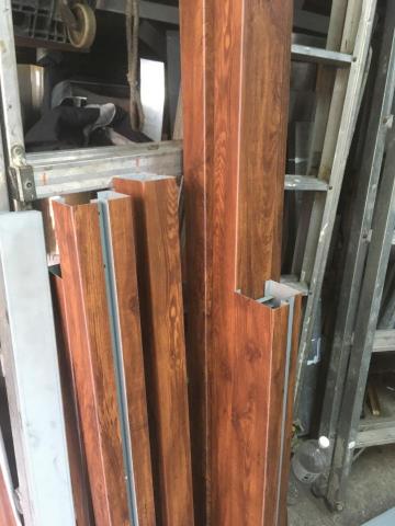 葉光銘 光木業室內裝潢 - 貼皮完的鐵件，感覺跟原來的完全不相同