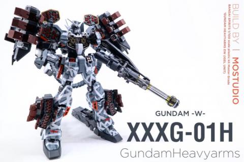 MOSTUDIO模型代工製造所 - 重武裝鋼彈 刺蝟裝備（雪地迷彩版本）