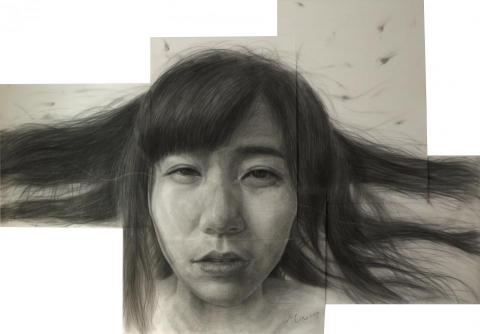 沐藝空間 / Q Min Lin - <老師作品>,炭筆素描 沐藝空間 / Q Min Lin - <老師作品>,炭筆素描