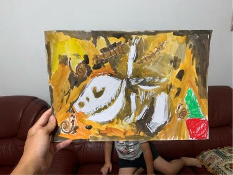 宇美術工作室 - 兒童繪畫家教學生作品