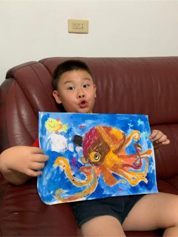 宇美術工作室 - 兒童繪畫學生作品