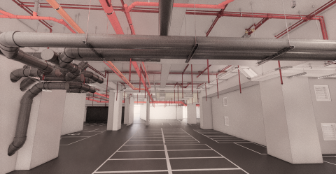瑞彼資訊有限公司 - 【BIM機電模型】
 - 五大管線系統建模+檢核，清圖套圖無死角