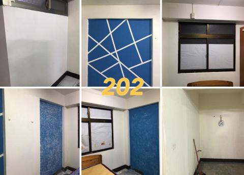 拾穗居家一把罩 - 套房牆面設計粉刷