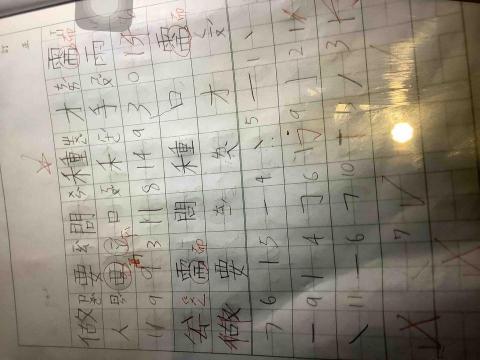 郭芳妤 - 日常幫弟弟考國語