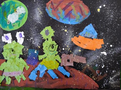 平藝藝術團隊 - 兒童創意班作品欣賞