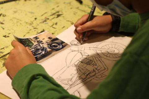 平藝藝術團隊 - 進階團體班局部