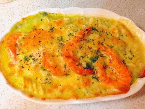 ChelseaFang - 鮮蝦焗麵