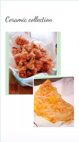 ChelseaFang - 酥嫩鮮雞塊
蔥抓蛋餅