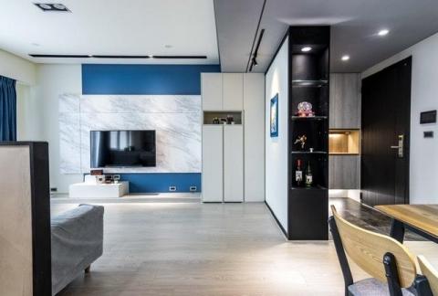 匠匯室內設計 - 開放式多功能宅/E1系統收納櫃/超耐磨木地板/3房/$60～80萬