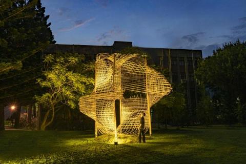 均立設計工作室 - 2020桃園地景藝術節大型數位竹構設計製作