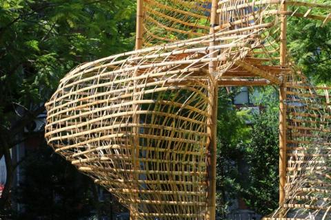 均立設計工作室 - 2020桃園地景藝術節大型數位竹構設計製作