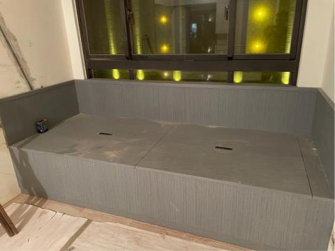 仁耀室內裝潢 - 單人床上掀式收納