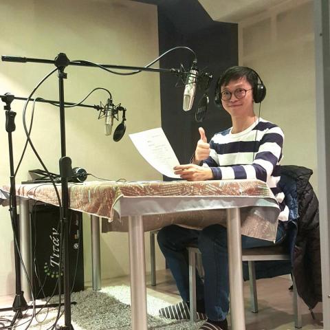 賀宇傑 - 工作照 (印笛錄音室)